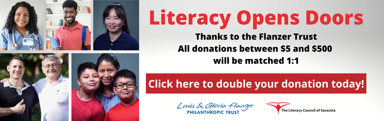 DONATE  literacy for adults